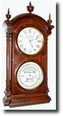 C.1876, Southern Calendar Clock Co., "Fashion No. 2 " — Antique Clocks Price Guide