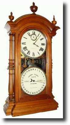 C.1878, Southern Calendar Clock Co., "Fashion No. 4" — Antique Clocks Price Guide