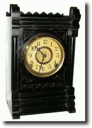 C.1880, F. Kroeber, New York, "Cabinet no. 5" Mantel Clock — Antique Clocks Price Guide