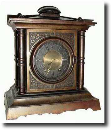 C.1876, Seth Thomas Sons and Co., New York, TUCKER BRONZE — Antique Clocks Price Guide