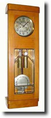 Mixed lot: C.1880 Gustav Becker 2-weight wall clock — Antique Clocks Price Guide