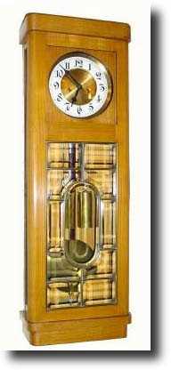 C.1920, Gustav Becker, Deco Box Regulator, — Antique Clocks Price Guide