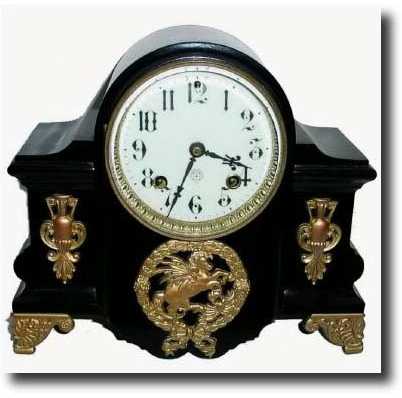 C.1900, Ansonia "RICHELIEU" mantel clock — Antique Clocks Price Guide