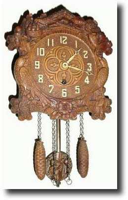 C.1935, August C. Keebler Co, Chicago,IL Cuckoo Clock, — Antique Clocks Price Guide