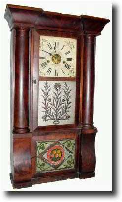 Mixed lot: C.1850 Birge and Fuller, Bristol, Conn. Mantel Clock — Antique Clocks Price Guide