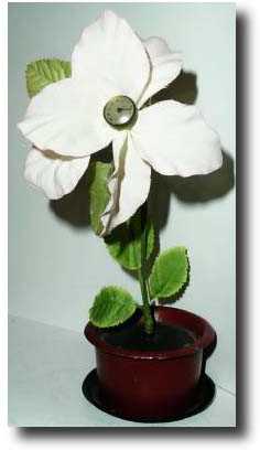 C.1950, German, novelty "Flower Clock", — Antique Clocks Price Guide