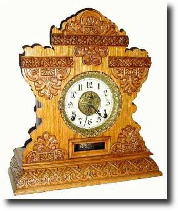 C.1896, E. Ingraham and Co., "Cabinet No. 13" — Antique Clocks Price Guide