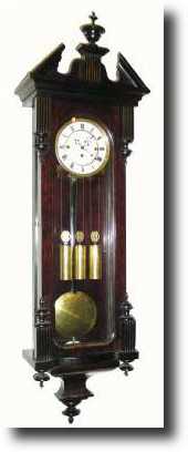 C.1870, Austrian, Wilhelm Stelzer, Wien, grand sonnerie wall clock regulator — Antique Clocks Price Guide