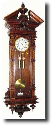 C.1900, German, Kienzle, 2-Weight Regulator in heavy Alt Deutsch style — Antique Clocks Price Guide