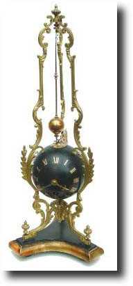 C.1885, French, Conical Timepiece. — Antique Clocks Price Guide