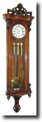C.1850, Austrian, Late Biedermeier case, — Antique Clocks Price Guide