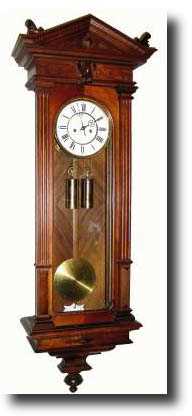 C.1875, German, Lenzkirch, 2-Weight wall regulator in the Viennese style — Antique Clocks Price Guide