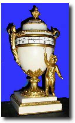 C.1880, French, Annular Dial Urn clock — Antique Clocks Price Guide