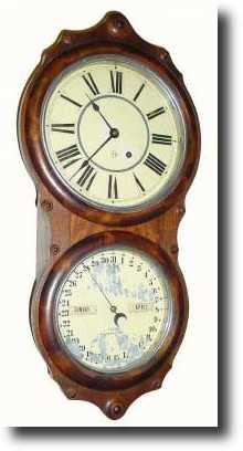 C.1879 (dated), Seth Thomas, "Office Calendar No. 7", Wall Clock — Antique Clocks Price Guide