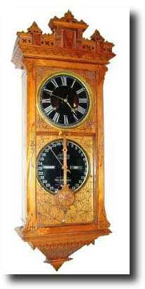 C.1880, Ithaca No. 5" Hanging Belgrade — Antique Clocks Price Guide