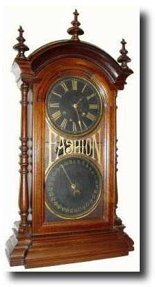 C.1884, Southern Calendar Clock Co., St Louis, Missouri Fashion No. 9 Calendar clock. — Antique Clocks Price Guide