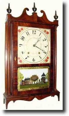 C.1830, Eli Terry and Son, Pillar and Scroll clock — Antique Clocks Price Guide