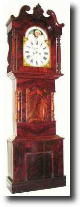 C.1840, English, North Country Tallcase Clock, — Antique Clocks Price Guide