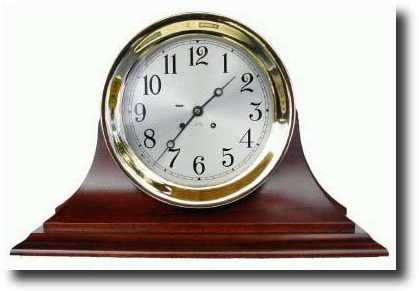 Mid 20th Century, Chelsea 8" Inch Ship's Clock — Antique Clocks Price Guide