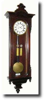 C.1860, Austrian, Late Biedermeier, two weight wall regulator — Antique Clocks Price Guide