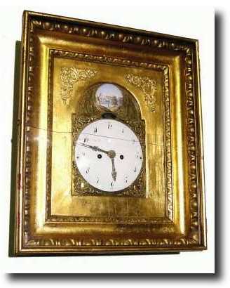 C.1795, Austrian, Picture Frame Clock — Antique Clocks Price Guide
