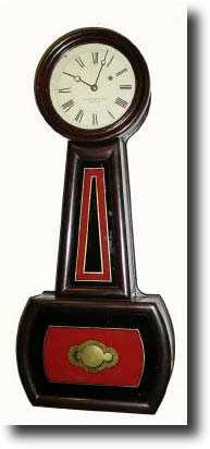 C.1880, E. Howard and Co., Boston, No. 5 Banjo clock — Antique Clocks Price Guide