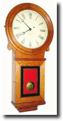 C.1885, Boston Clock Co, Regulator, — Antique Clocks Price Guide