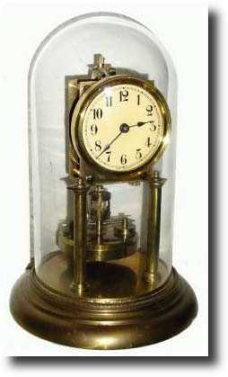 C.1908, German, Badische Uhrenfabrik, 400 day "anniversary" clock, — Antique Clocks Price Guide