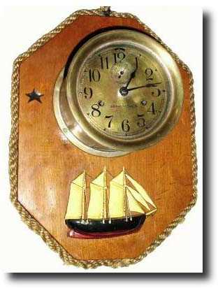C.1925, Seth Thomas, MONITOR Ship's bell clock, — Antique Clocks Price Guide