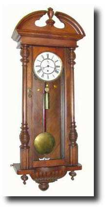 C.1880, German, 1-Weight Wall Regulator in the Viennese style, — Antique Clocks Price Guide