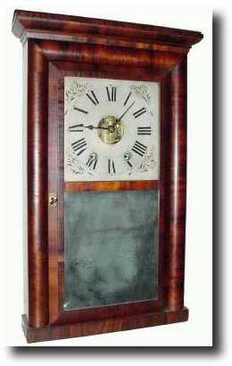 C.1842, E.C. Brewster, 30 Hour spring shelf clock — Antique Clocks Price Guide