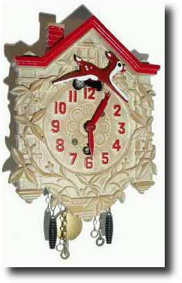 C.1935, Lux Clock Mfg Co., Waterbury, Conn., RUDLOPH wall clock — Antique Clocks Price Guide