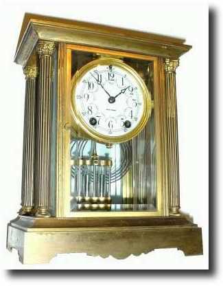 C.1910, Seth Thomas, EMPIRE No. 67, Crystal Regulator — Antique Clocks Price Guide