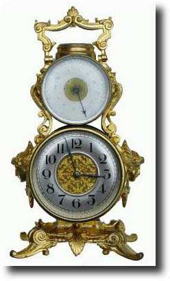 C.1900, French, Ormolu Desk clock — Antique Clocks Price Guide