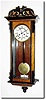 Mixed lot: C.1850, a cute German wall case with an Austrian 2- day spring movement adapted to the case.