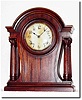 C.1913 (dated), Wm.L. Gilbert, Mahogany shelf clock, in restored condition.