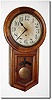 C.1920, Connecticut, 8-day, Oak Long drop with round bezel.