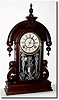 C.1880, Ansonia Clock Co., "Parisian', walnut parlor clock, restored.