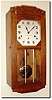 C.1925, German for the French Market, oak cased Westminster box clock.
