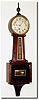 C.1915, E. Ingraham and Co, "NYANZA' Banjo clock in excellent original condition.