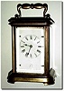 C.1910, Jennings Bros. (Conn. and Illinois) time only carriage clock in generally good original condition.