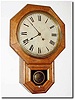 C.1890, Seth Thomas, Oak Short drop, as-found.