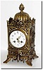 C.1890, French, Bronze Architectural Clock in good, as-found condition, incomplete.
