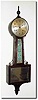 C.1935, E. Ingraham, "Treasure Island' Banjo, as-found, now with wooden top finial and mirror in lieu of pirate tablet in lower door (glass replacements are available from Karl Barathy).