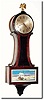 C.1930, New Haven "Welton' Time Only pendulum banjo, 8-day.