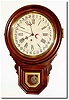 C.1890, Ingraham "Dew Drop', time and calendar in restored condition.