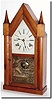 C.1850, Connecticut Clock Co., New York, 30 hour fusee steeple, as-found.