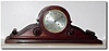 C.1920, Waltham Clock Co., Serial no. 22392, Mahogany tambour clock, as-found.