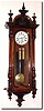 C.1890, Austrian, 2-Weight, Vienna Regulator, in relatively dirty condition.
