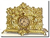 C.1910, National Electric Clock Co., New York, a battery alarm clock with provision for lighted dial.